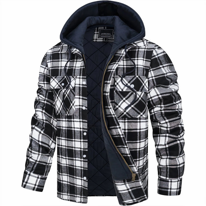 Tibor – Quilted Hooded Overshirt