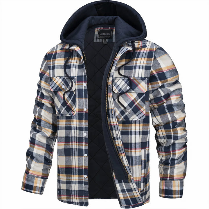 Tibor – Quilted Hooded Overshirt