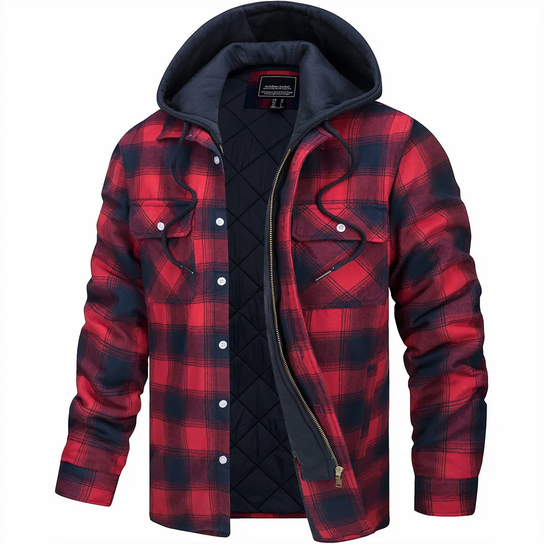 Tibor – Quilted Hooded Overshirt