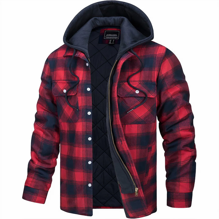 Tibor – Quilted Hooded Overshirt