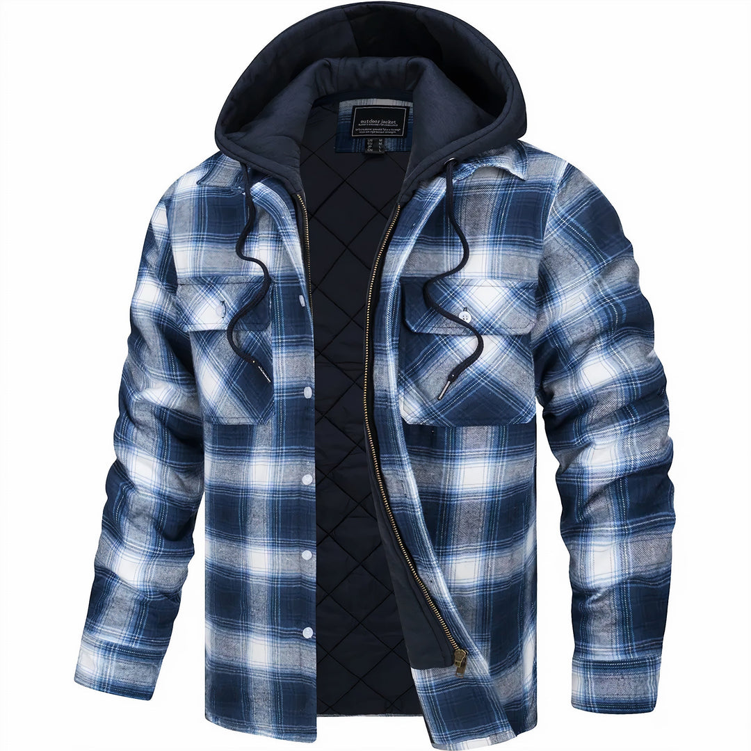 Tibor – Quilted Hooded Overshirt