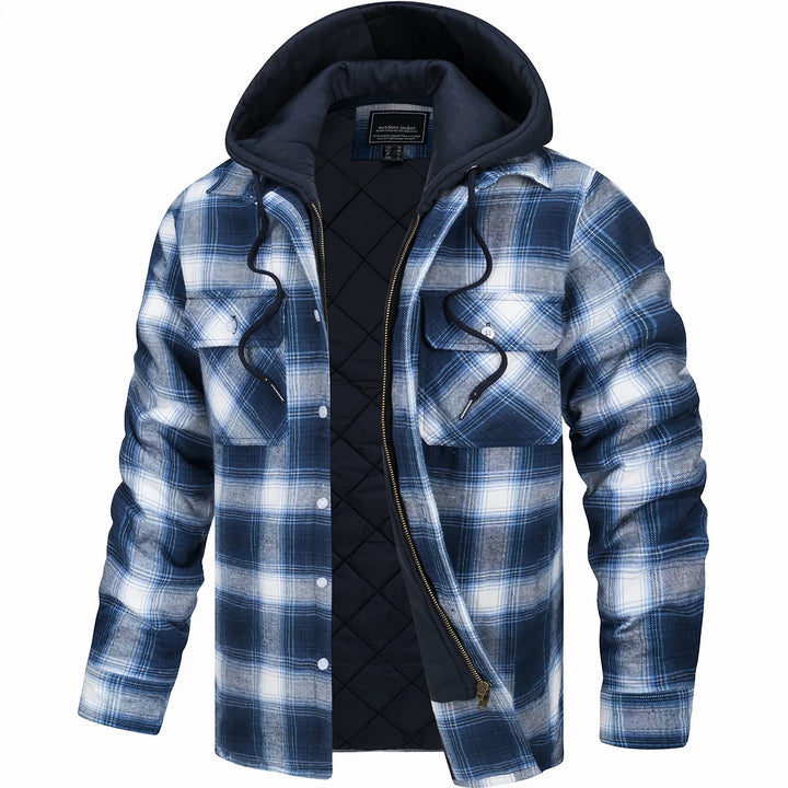 Tibor – Quilted Hooded Overshirt