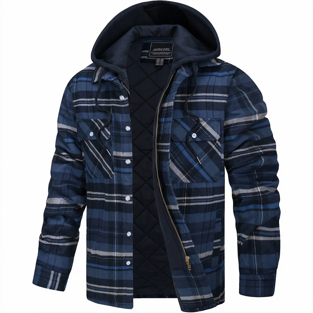 Tibor – Quilted Hooded Overshirt