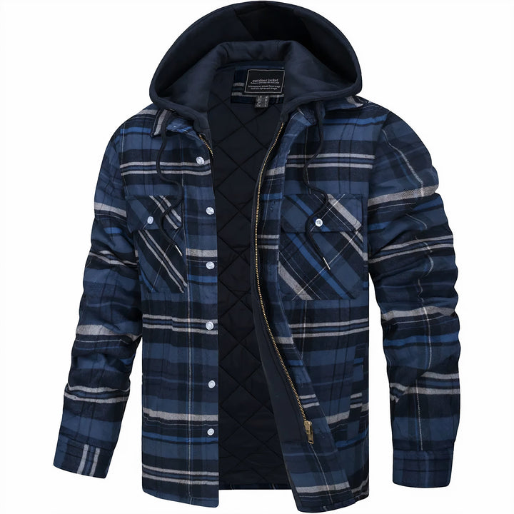 Tibor – Quilted Hooded Overshirt
