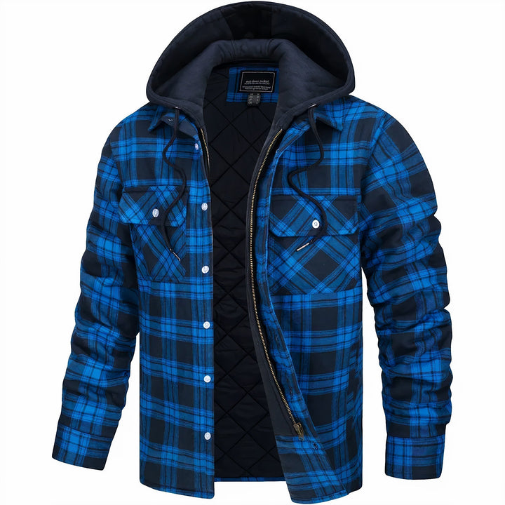 Tibor – Quilted Hooded Overshirt